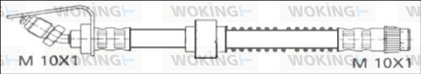 Woking G1901.89 - Гальмівний шланг autozip.com.ua