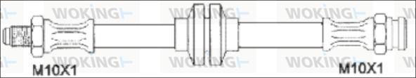 Woking G1901.84 - Гальмівний шланг autozip.com.ua