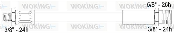 Woking G1903.51 - Гальмівний шланг autozip.com.ua