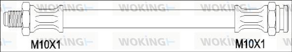 Woking G1903.04 - Гальмівний шланг autozip.com.ua