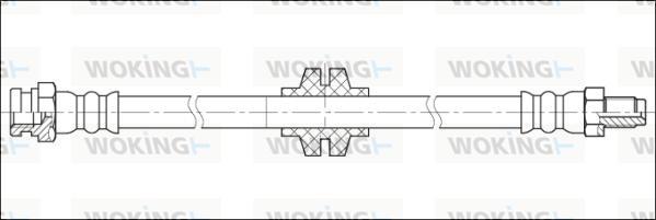 Woking G1903.14 - Гальмівний шланг autozip.com.ua