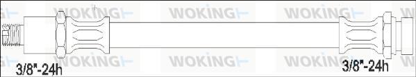Woking G1903.30 - Гальмівний шланг autozip.com.ua