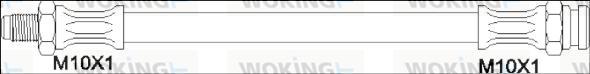 Woking G1903.31 - Гальмівний шланг autozip.com.ua