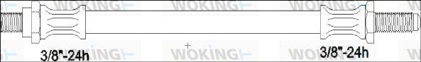 Woking G1902.02 - Гальмівний шланг autozip.com.ua