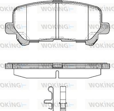 Valeo 606841 - Гальмівні колодки, дискові гальма autozip.com.ua