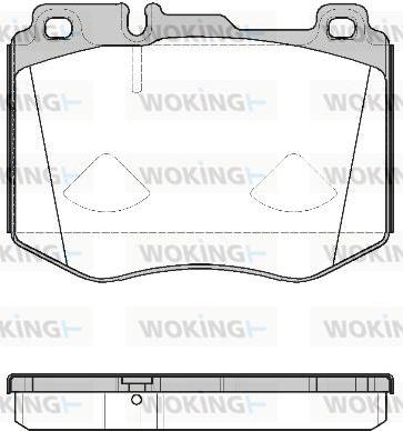 Mintex 573608J - Гальмівні колодки, дискові гальма autozip.com.ua