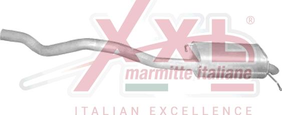 XXLMARMITTEITALIANE V0238 - Глушник вихлопних газів кінцевий autozip.com.ua
