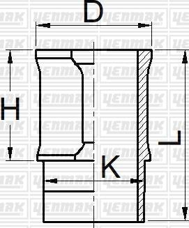 Yenmak 51-05899-000 - Гільза циліндра autozip.com.ua