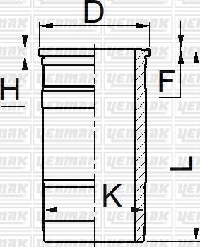 Yenmak 51-05226-000 - Гільза циліндра autozip.com.ua