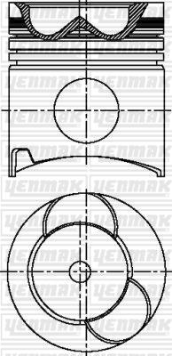 Yenmak 31-04943-000 - Поршень autozip.com.ua