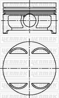 Yenmak 31-04611-000 - Поршень autozip.com.ua