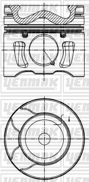 Yenmak 31-04194-000 - Поршень autozip.com.ua