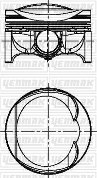 Yenmak 36-04342-000 - Поршень autozip.com.ua