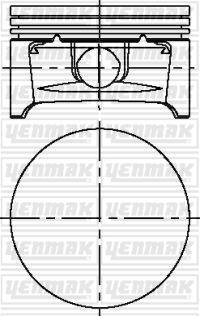 Yenmak 31-04216-000 - Поршень autozip.com.ua