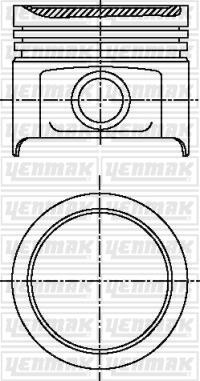 Yenmak 31-03888-000 - Поршень autozip.com.ua