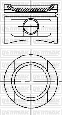 Yenmak 31-03294-000 - Поршень autozip.com.ua