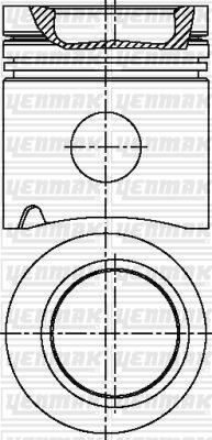 Yenmak 31-03746-000 - Поршень autozip.com.ua