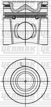 Yenmak 31-30052-000 - Поршень autozip.com.ua