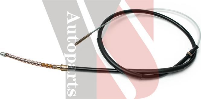 Ysparts YS-CAB0160 - Трос, гальмівна система autozip.com.ua