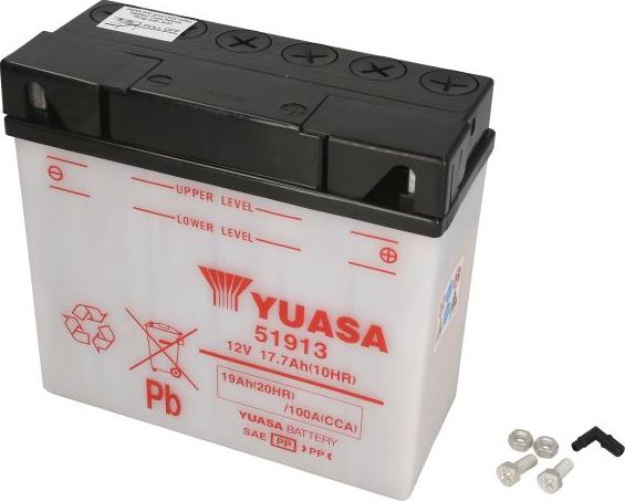 Yuasa 51913 - Стартерна акумуляторна батарея, АКБ autozip.com.ua