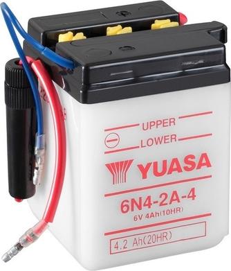 Yuasa 6N4-2A-4 - Стартерна акумуляторна батарея, АКБ autozip.com.ua