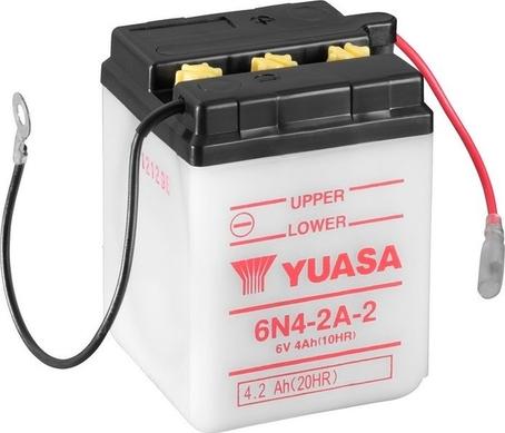 Yuasa 6N4-2A-2 - Стартерна акумуляторна батарея, АКБ autozip.com.ua