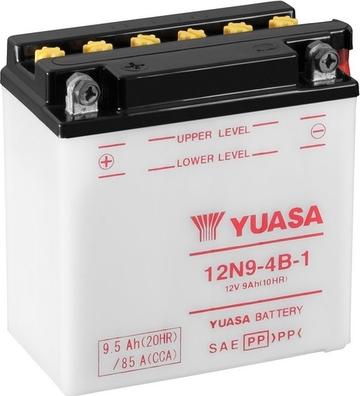 Yuasa 12N9-4B-1 - Стартерна акумуляторна батарея, АКБ autozip.com.ua