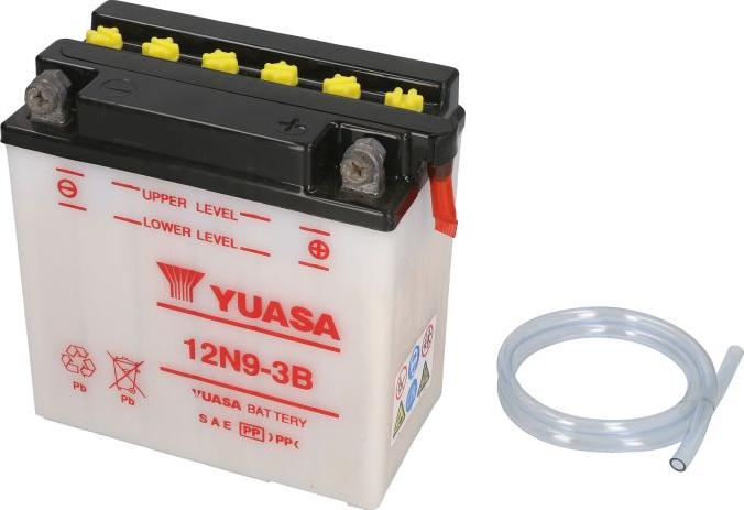 Yuasa 12N9-3B - Стартерна акумуляторна батарея, АКБ autozip.com.ua