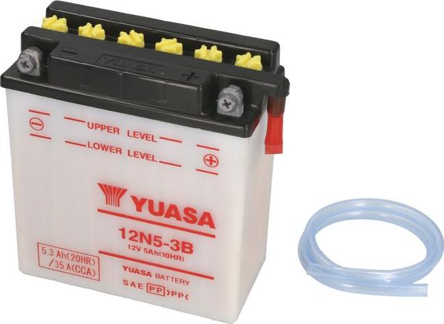 Yuasa 12N5-3B - Стартерна акумуляторна батарея, АКБ autozip.com.ua