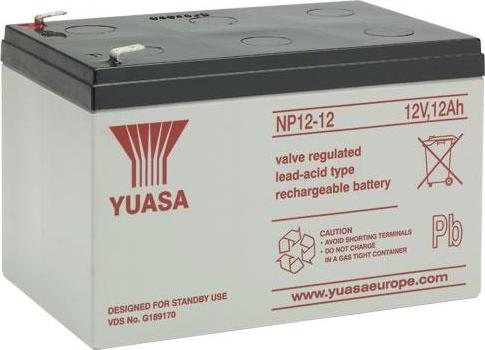 Yuasa NP1.2-12 - Стартерна акумуляторна батарея, АКБ autozip.com.ua