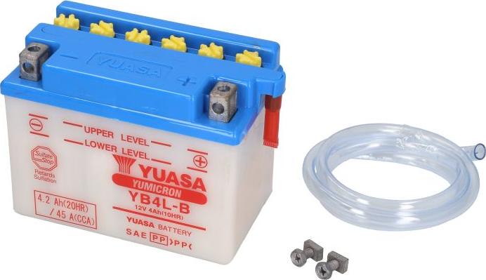 Yuasa YB4L-B - Стартерна акумуляторна батарея, АКБ autozip.com.ua