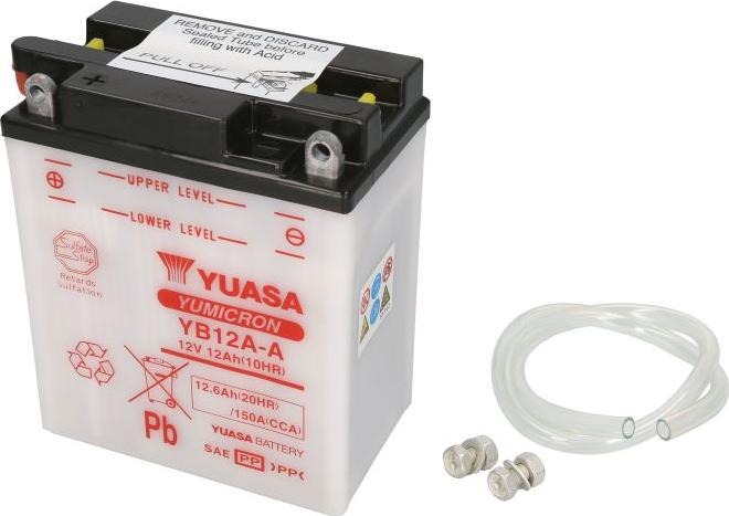 Yuasa YB12A-A - Стартерна акумуляторна батарея, АКБ autozip.com.ua