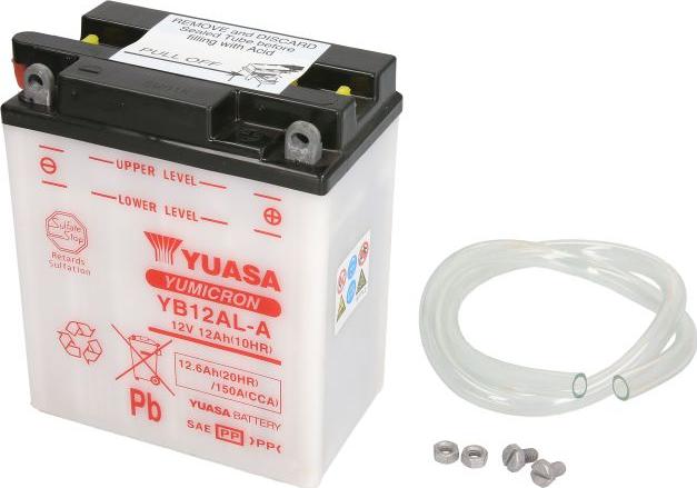 Yuasa YB12AL-A - Стартерна акумуляторна батарея, АКБ autozip.com.ua