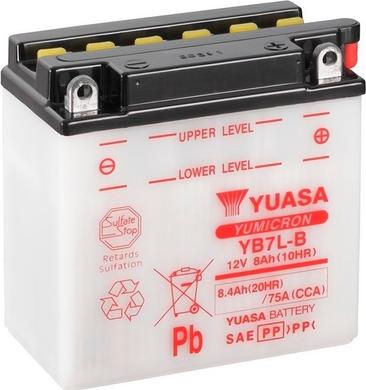 Yuasa YB7L-B - Стартерна акумуляторна батарея, АКБ autozip.com.ua
