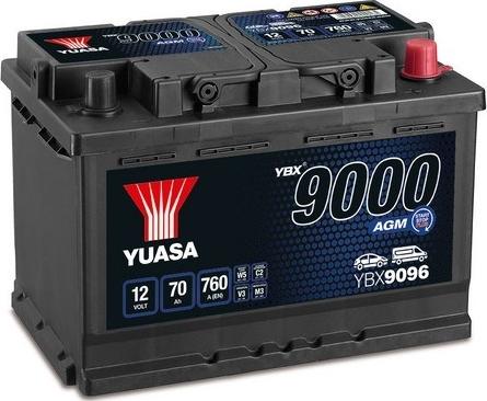 Yuasa YBX9096 - Стартерна акумуляторна батарея, АКБ autozip.com.ua