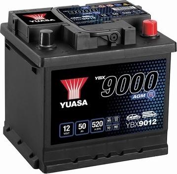 Yuasa YBX9012 - Стартерна акумуляторна батарея, АКБ autozip.com.ua