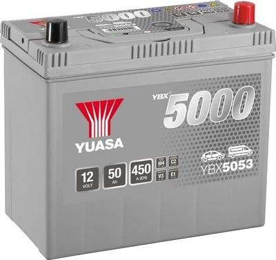 Yuasa YBX5053 - Стартерна акумуляторна батарея, АКБ autozip.com.ua