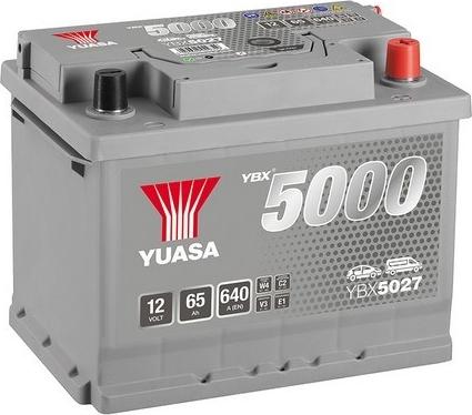 Yuasa YBX5027 - Стартерна акумуляторна батарея, АКБ autozip.com.ua