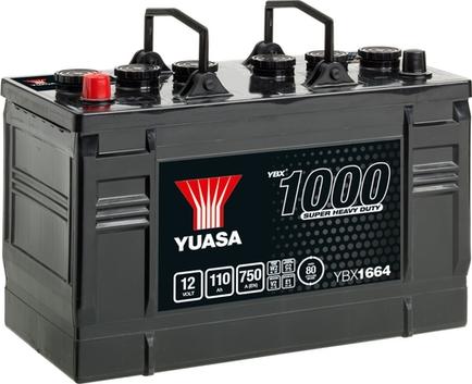 Yuasa YBX1664 - Стартерна акумуляторна батарея, АКБ autozip.com.ua