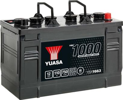 Yuasa YBX1663 - Стартерна акумуляторна батарея, АКБ autozip.com.ua