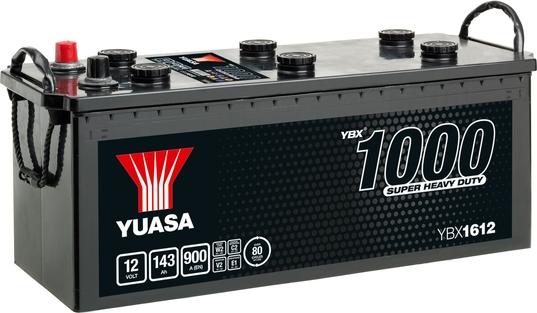 Yuasa YBX1612 - Стартерна акумуляторна батарея, АКБ autozip.com.ua