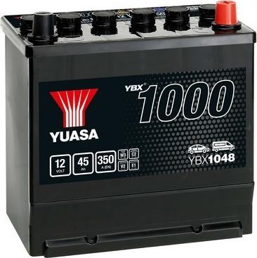 Yuasa YBX1048 - Стартерна акумуляторна батарея, АКБ autozip.com.ua
