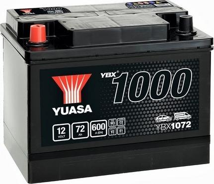 Yuasa YBX1072 - Стартерна акумуляторна батарея, АКБ autozip.com.ua