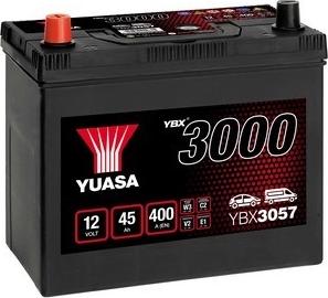 Yuasa YBX3057 - Стартерна акумуляторна батарея, АКБ autozip.com.ua