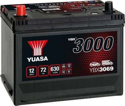 Yuasa YBX3069 - Стартерна акумуляторна батарея, АКБ autozip.com.ua