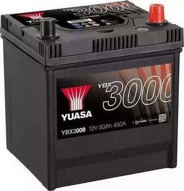 Yuasa YBX3008 - Стартерна акумуляторна батарея, АКБ autozip.com.ua