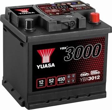 Yuasa YBX3012 - Стартерна акумуляторна батарея, АКБ autozip.com.ua