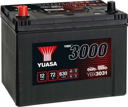 Yuasa YBX3031 - Стартерна акумуляторна батарея, АКБ autozip.com.ua