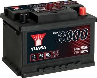 Yuasa YBX3075 - Стартерна акумуляторна батарея, АКБ autozip.com.ua