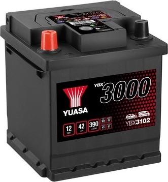 Yuasa YBX3102 - Стартерна акумуляторна батарея, АКБ autozip.com.ua